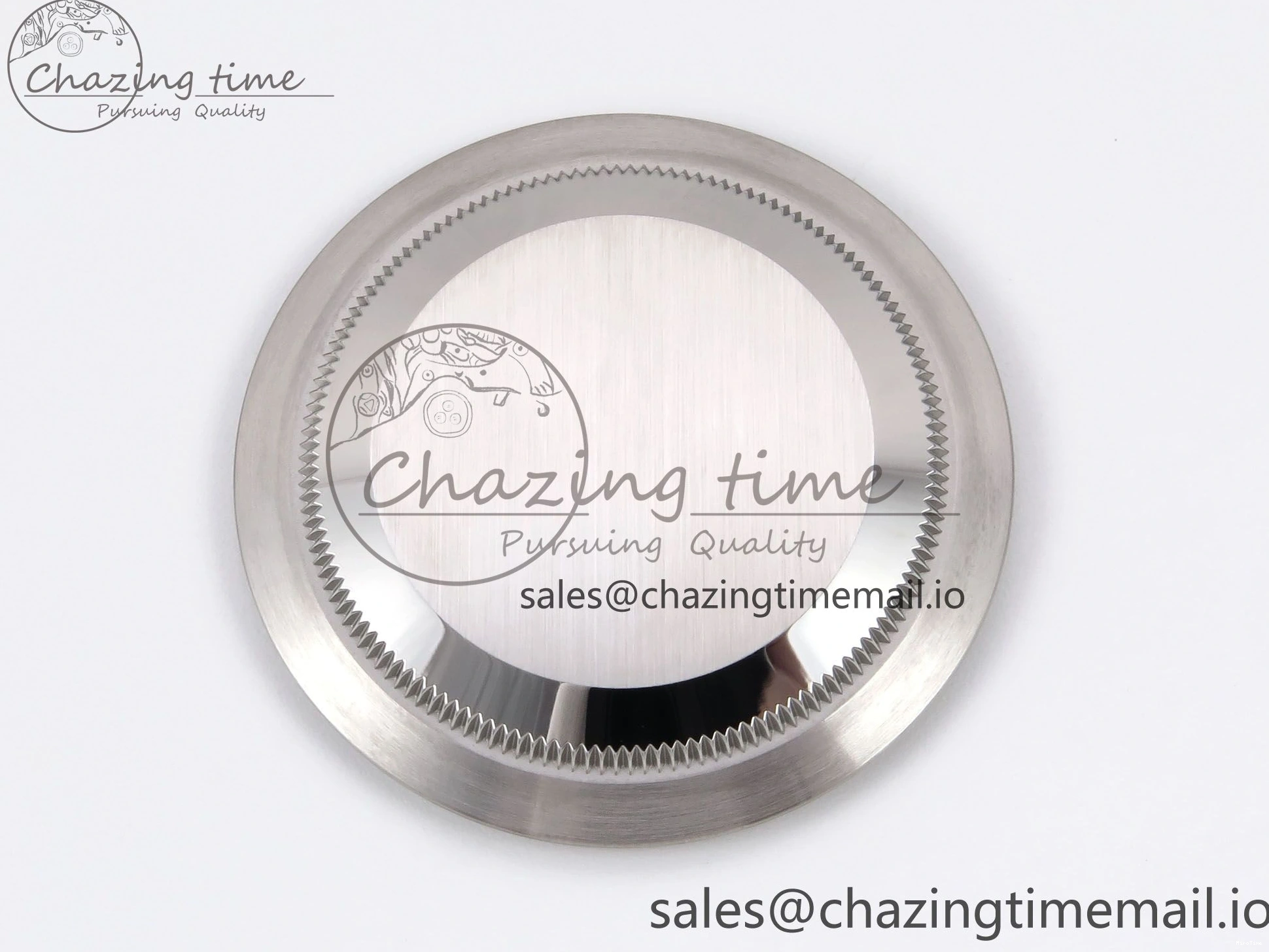 MiroTime 0131 GoodFit DateJust 41 126334 EWEF Best Edition Gray Dial Green Roman on Oyster Bracelet A 1054